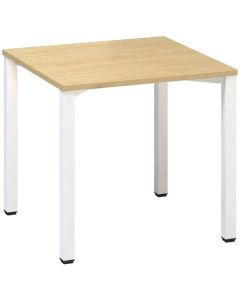 Psací stůl Alfa 200 - 80 x 80 cm, divoká hruška/bí