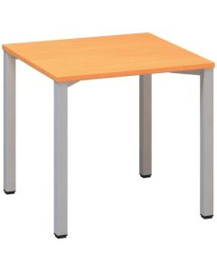 Psací stůl Alfa 200 - 80 x 80 cm, buk Bavaria/stří