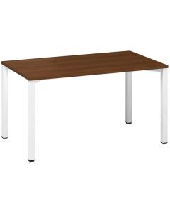 Psací stůl Alfa 200 - 140 x 80 cm, ořech/bílý