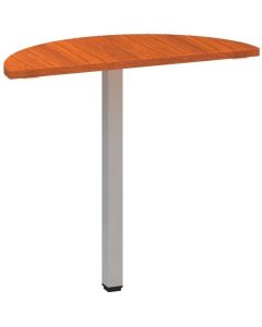 Přídavný stůl Alfa 200 - 80 cm, třešeň/stříbrný