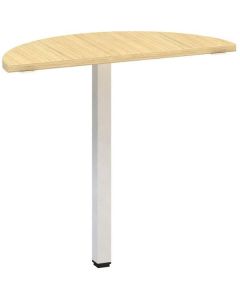 Přídavný stůl Alfa 200 - 80 cm, dub Vicenza/bílý