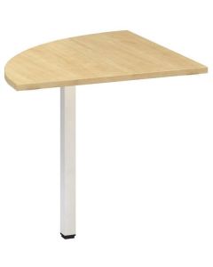 Přídavný stůl Alfa 200 - čtvrtkruh 80 cm, divoká h