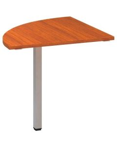 Přídavný stůl Alfa 200 - čtvrtkruh 80 cm, třešeň/s