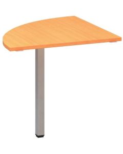 Přídavný stůl Alfa 200 - čtvrtkruh 80 cm, buk Bava