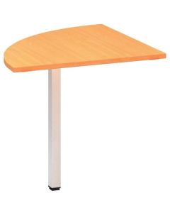 Přídavný stůl Alfa 200 - čtvrtkruh 80 cm, buk Bava