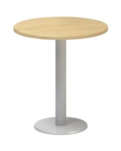 Jednací stůl Alfa 400 - 70 cm, divoká hruška/stříb