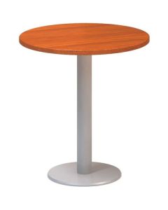 Jednací stůl Alfa 400 - 70 cm, třešeň/stříbrný