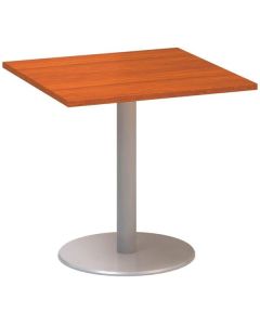 Jednací stůl Alfa 400 - 80 cm, třešeň/stříbrný