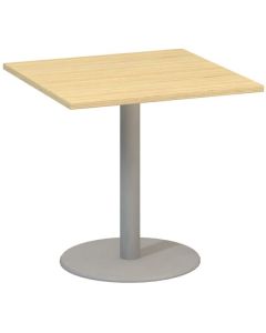 Jednací stůl Alfa 400 - 80 cm, dub Vicenza/stříbrn