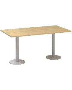 Jednací stůl Alfa 400 - 160 cm, divoká hruška/stří