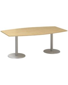 Jednací stůl Alfa 400 - 200 cm, divoká hruška/stří