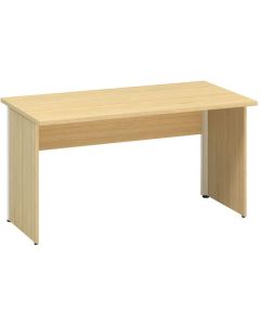 Psací stůl Alfa 100 - 140 x 70 cm, dub Vicenza