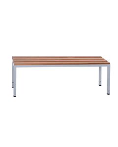 Lavice do šaten SRB - 200 cm, šedá/habr