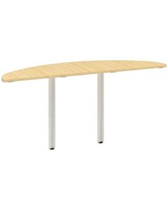 Přídavný stůl Alfa 100 - 162,5 cm, dub Vicenza/šed