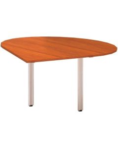 Přídavný stůl Alfa 100 - levý, 120 cm, třešeň/šedý