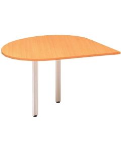 Přídavný stůl Alfa 100 - pravý, 120 cm, buk Bavari