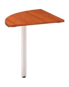 Přídavný stůl Alfa 100 - čtvrtkruh 70 cm, třešeň/š