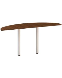 Přídavný stůl Alfa 200 - 160 cm, ořech/bílý