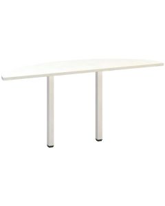 Přídavný stůl Alfa 200 - 160 cm, bílý/bílý