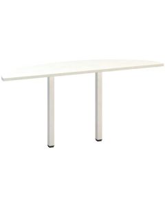 Přídavný stůl Alfa 200 - 162,5 cm, bílý/bílý