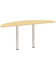 Přídavný stůl Alfa 200 - 162,5 cm, dub Vicenza/bíl