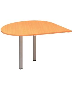 Přídavný stůl Alfa 200 - pravý, 120 cm, buk Bavari