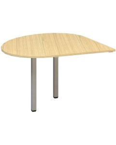 Přídavný stůl Alfa 200 - pravý, 120 cm, dub Vicenz