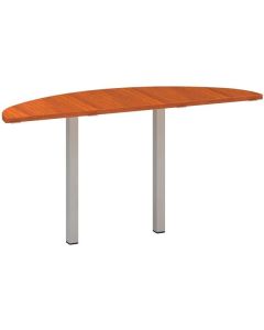 Přídavný stůl Alfa 200 - 142,5 cm, třešeň/stříbrný
