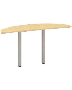 Přídavný stůl Alfa 200 - 142,5 cm, dub Vicenza/stř