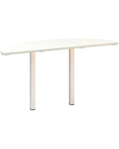 Přídavný stůl Alfa 200 - 142,5 cm, bílý/bílý
