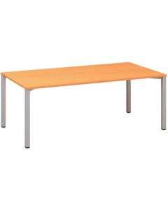 Jednací stůl Alfa 420 - 200 x 100 cm, buk Bavaria/