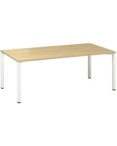 Jednací stůl Alfa 420 - 200 x 100 cm, divoká hrušk