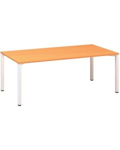 Jednací stůl Alfa 420 - 200 x 100 cm, buk Bavaria/
