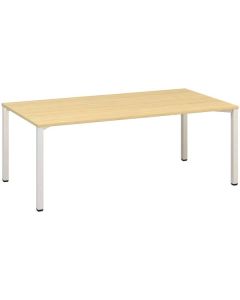 Jednací stůl Alfa 420 - 200 x 100 cm, dub Vicenza/