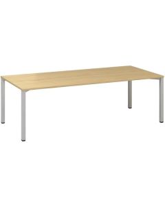 Jednací stůl Alfa 420 - 240 x 100 cm, divoká hrušk