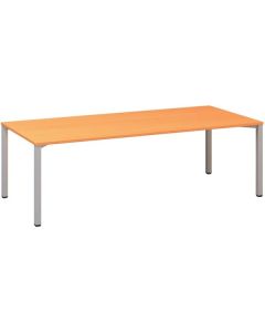 Jednací stůl Alfa 420 - 240 x 100 cm, buk Bavaria/