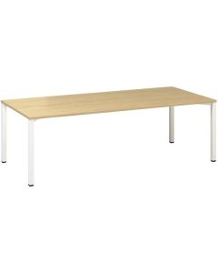 Jednací stůl Alfa 420 - 240 x 100 cm, divoká hrušk