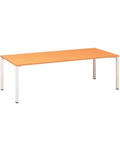 Jednací stůl Alfa 420 - 240 x 100 cm, buk Bavaria/