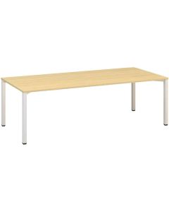 Jednací stůl Alfa 420 - 240 x 100 cm, dub Vicenza/