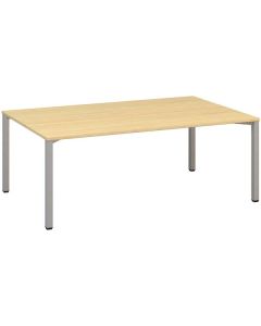 Jednací stůl Alfa 420 - 200 x 120 cm, dub Vicenza/