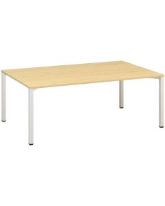 Jednací stůl Alfa 420 - 200 x 120 cm, dub Vicenza/