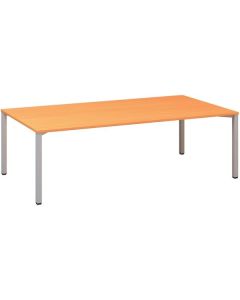 Jednací stůl Alfa 420 - 240 x 120 cm, buk Bavaria/