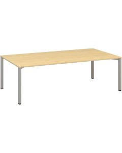 Jednací stůl Alfa 420 - 240 x 120 cm, dub Vicenza/