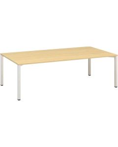 Jednací stůl Alfa 420 - 240 x 120 cm, dub Vicenza/