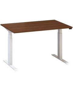 Výškově stavitelný stůl ALFA UP - 120 cm, ořech/bí