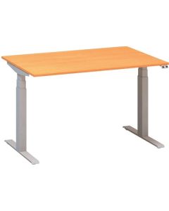 Výškově stavitelný stůl ALFA UP - 120 cm, buk Bava
