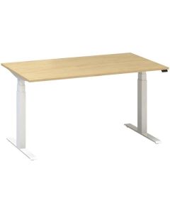 Výškově stavitelný stůl ALFA UP - 140 cm, divoká h