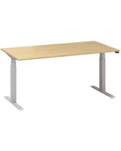 Výškově stavitelný stůl ALFA UP - 160 cm, divoká h