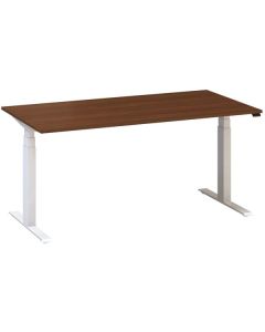 Výškově stavitelný stůl ALFA UP - 160 cm, ořech/bí