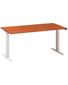 Výškově stavitelný stůl ALFA UP - 160 cm, třešeň/b